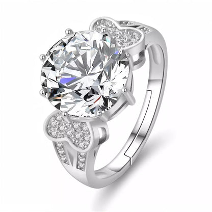 Diva Majesty 5CT Moissanite Ring