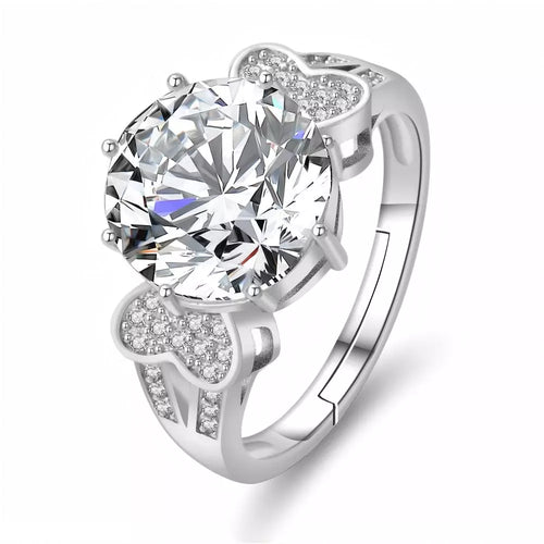 Diva Majesty 5CT Moissanite Ring