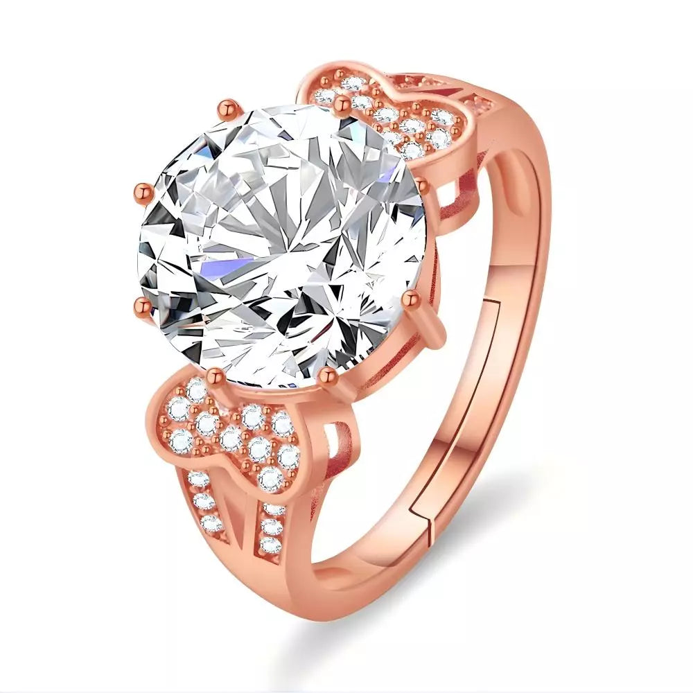 Diva Majesty 5CT Moissanite Ring