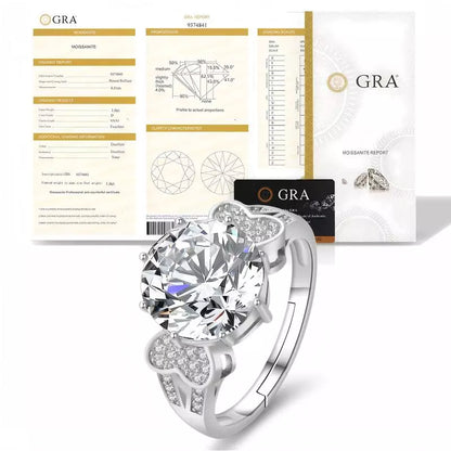 Diva Majesty 5CT Moissanite Ring