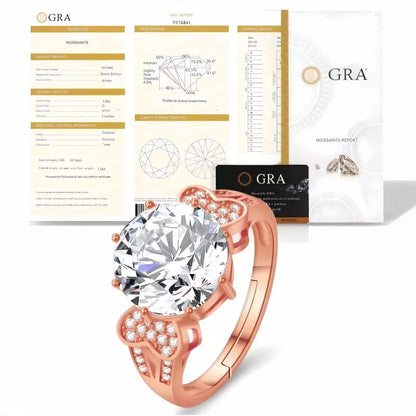 Diva Majesty 5CT Moissanite Ring
