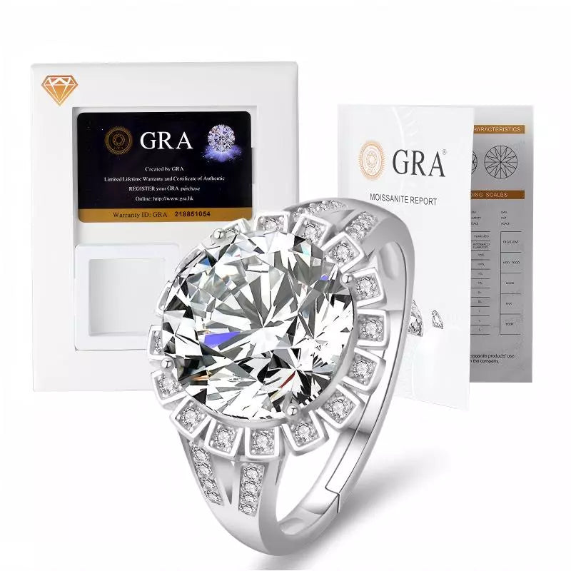 5CT Imperial Grace Moissanite Solitaire