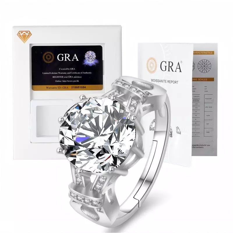 Opulent Shine Royal 5CT Ring