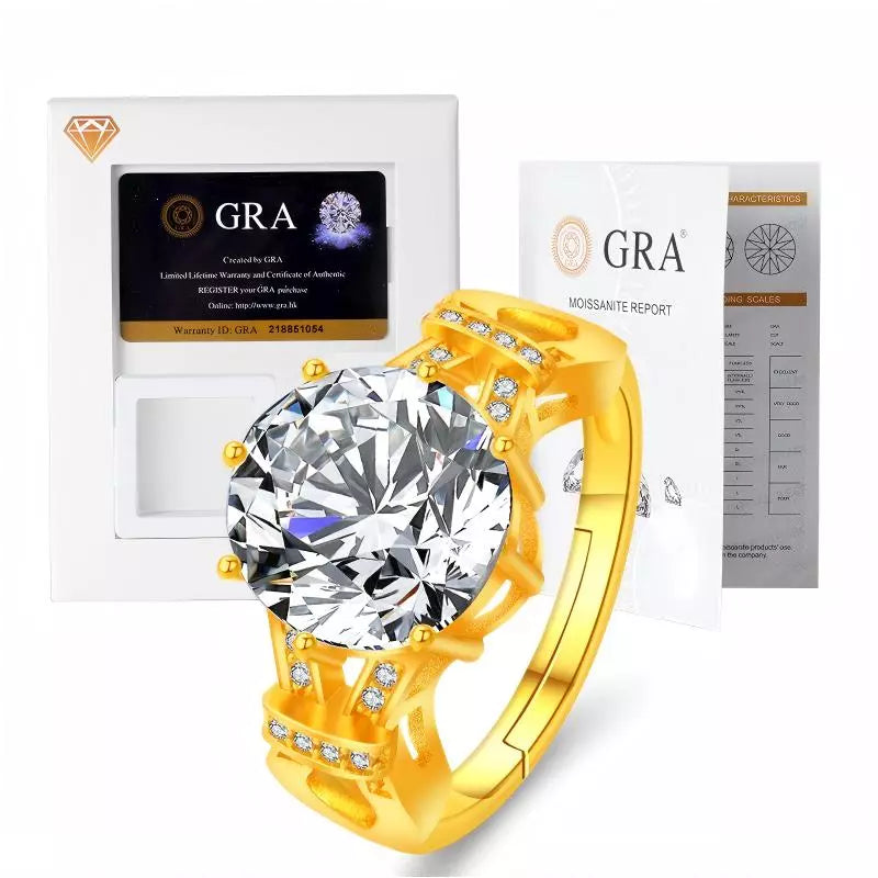 Opulent Shine Royal 5CT Ring