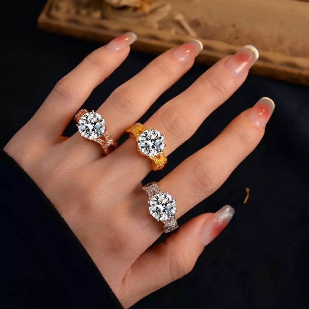 Opulent Shine Royal 5CT Ring