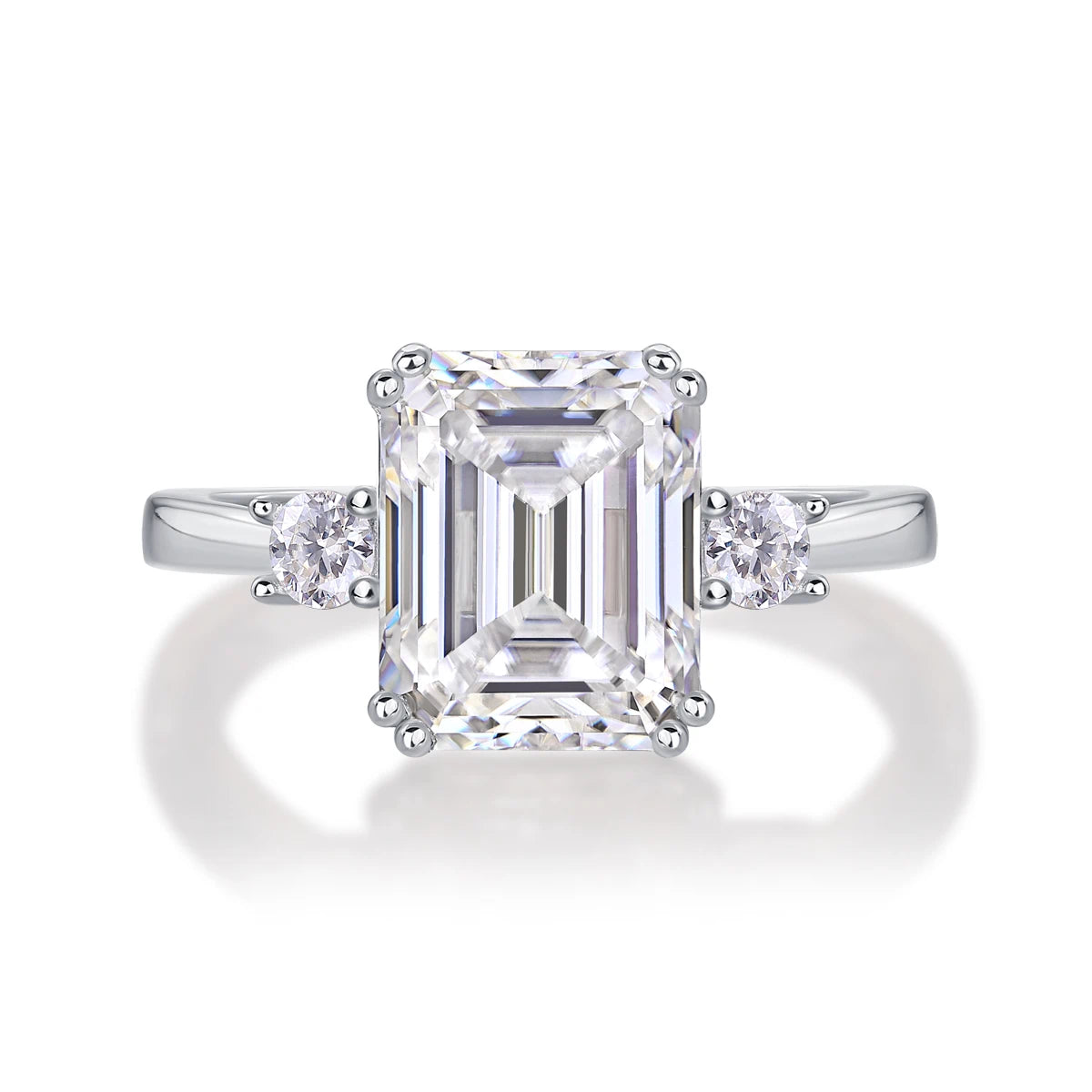 Moissanite Keepsake Ring – Eternal Sparkle, Timeless Love