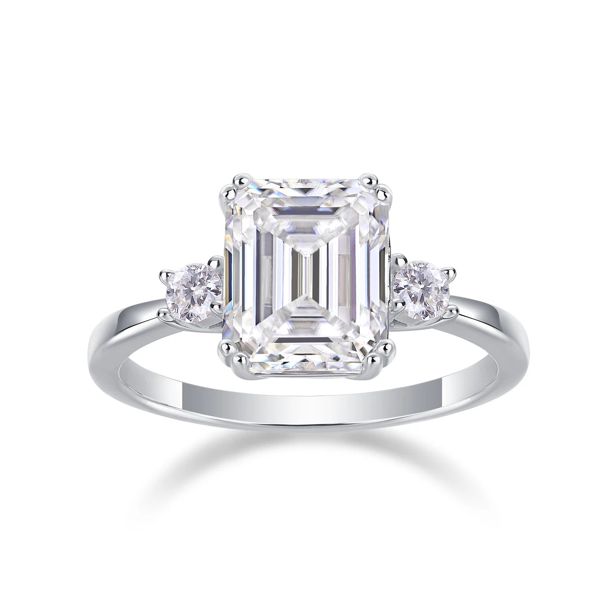 Moissanite Keepsake Ring – Eternal Sparkle, Timeless Love