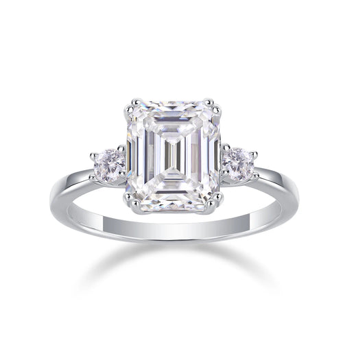Moissanite Keepsake Ring – Eternal Sparkle, Timeless Love
