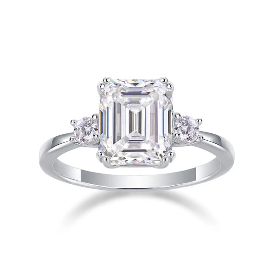 Moissanite Keepsake Ring – Eternal Sparkle, Timeless Love