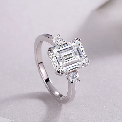 Moissanite Keepsake Ring – Eternal Sparkle, Timeless Love