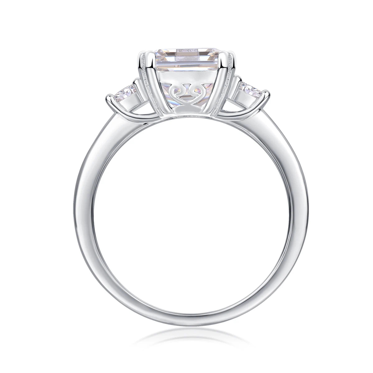 Moissanite Keepsake Ring – Eternal Sparkle, Timeless Love