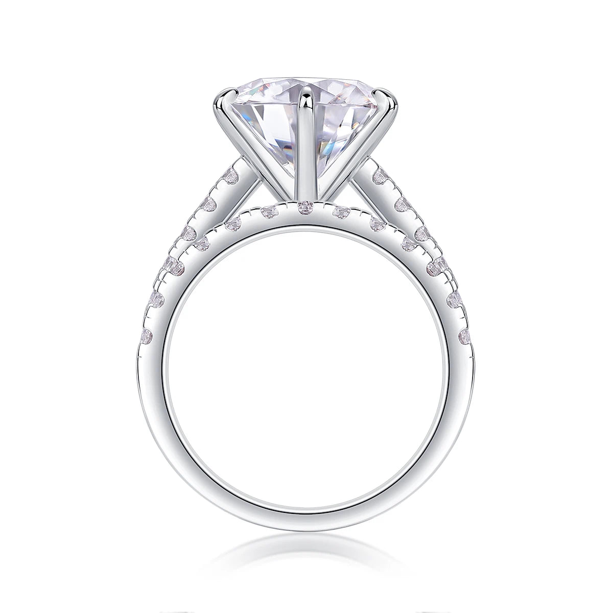 Starlit Duet” Moissanite Ring – Dazzling Double Halo, 925 Silver, Romantic Promise