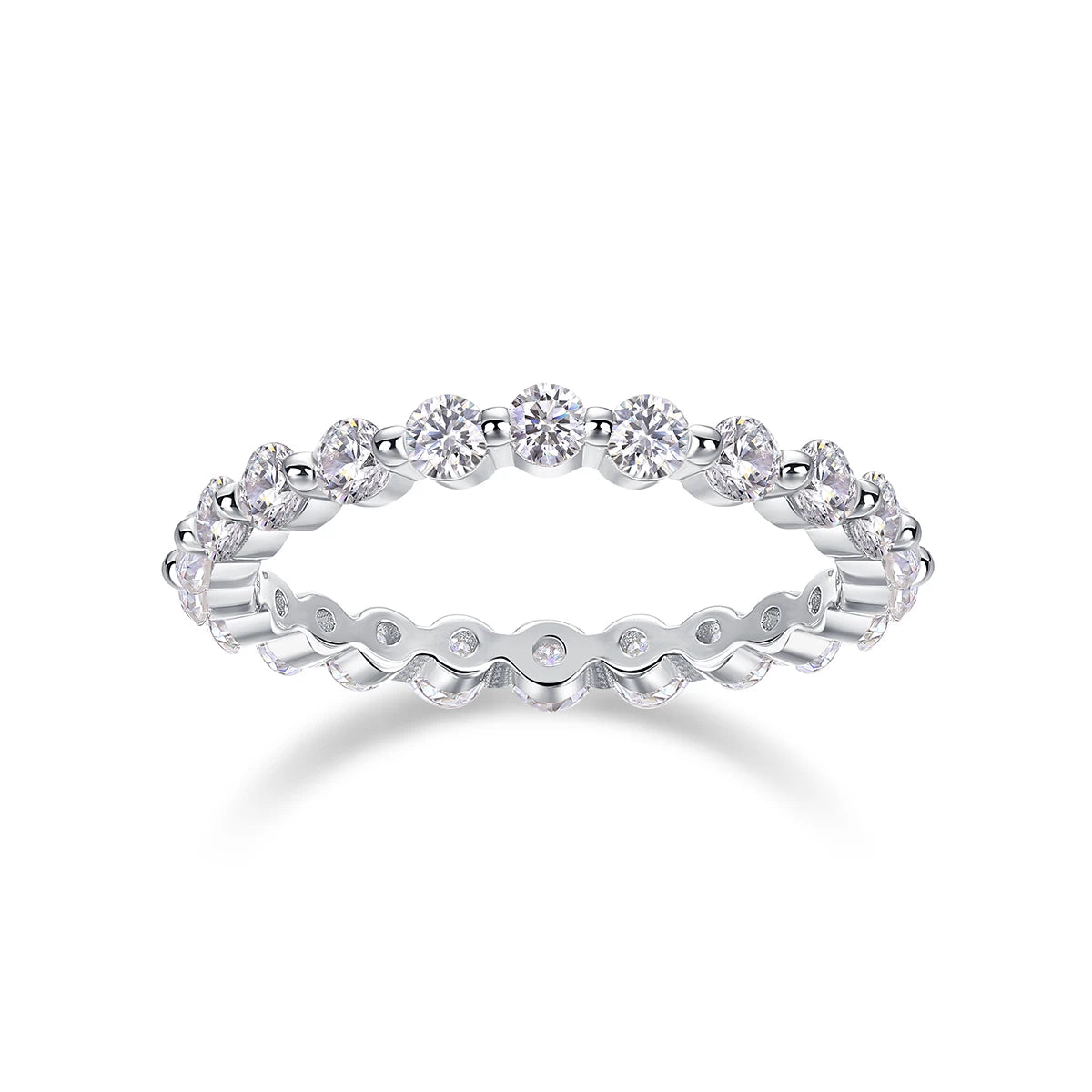 Freeze the Moment | Moissanite Diamond Ring – Radiant Brilliance, Timeless Elegance