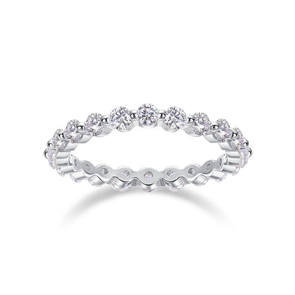 Freeze the Moment | Moissanite Diamond Ring – Radiant Brilliance, Timeless Elegance