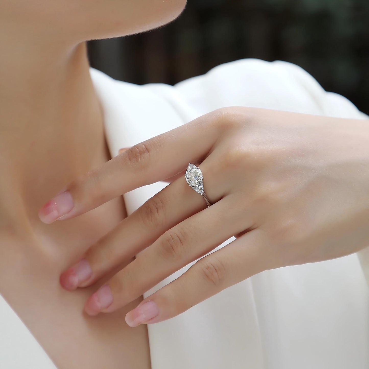 Guardian's Promise Moissanite Ring – Timeless Elegance & Radiant Brilliance
