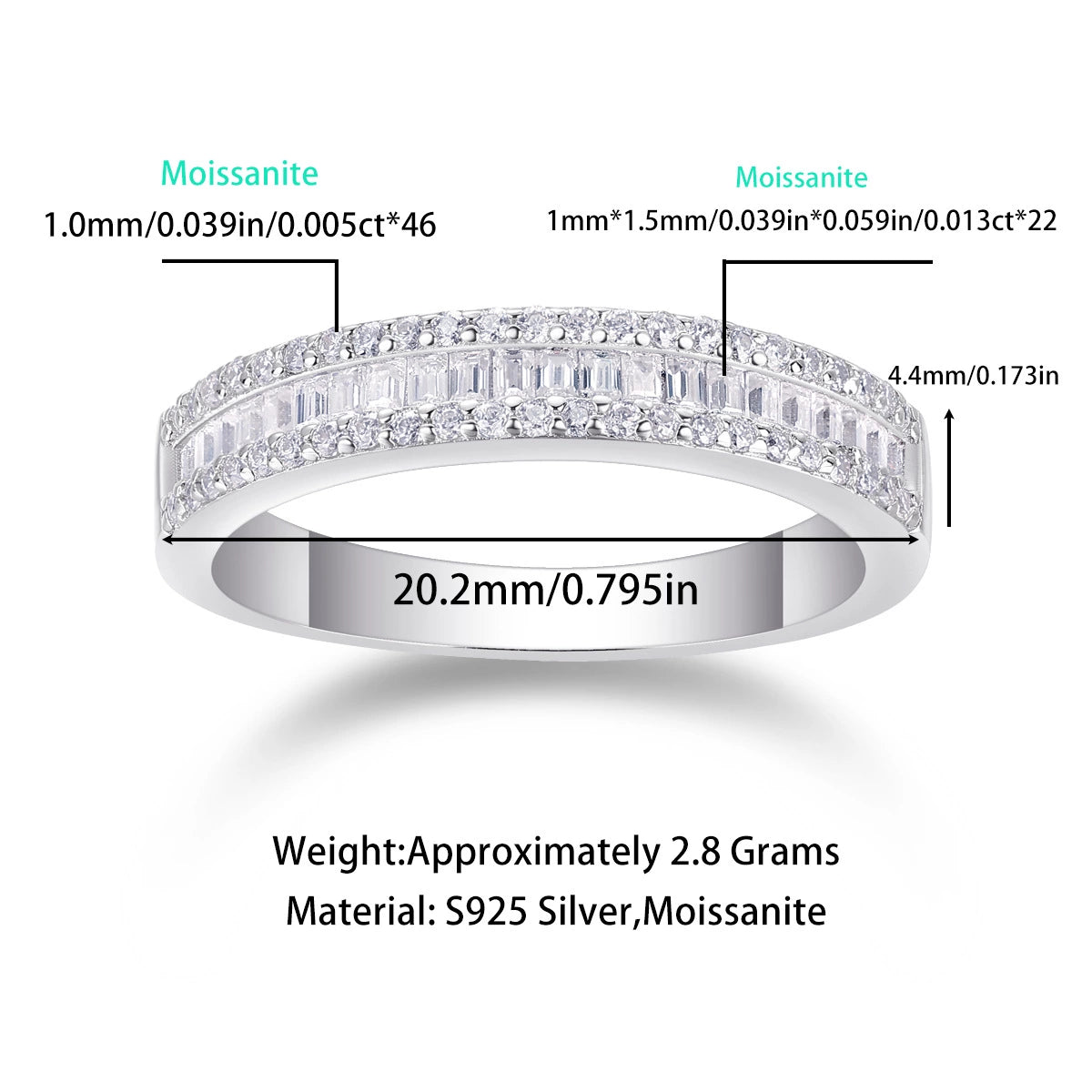 Moissanite Ring – Celebrate Beautiful Moments with Sparkling Elegance