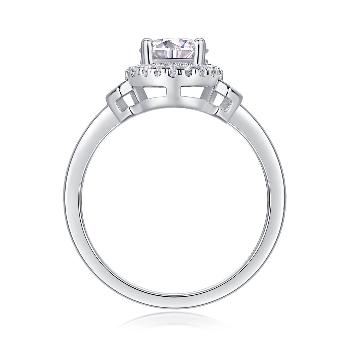 Lighthouse Moissanite Ring – Sparkling Starry Elegance for Women, Romantic Comfort Fit