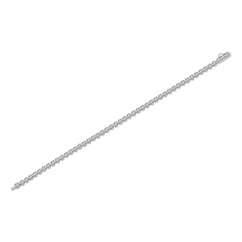 Moissanite Starry Sky Bracelet – Elegant & Sparkling. Length:16.5cm/6.5in