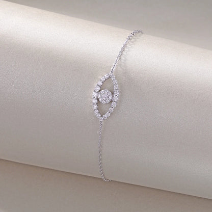 Wish Elf Moissanite Bracelet – Lucky Eye Sparkle