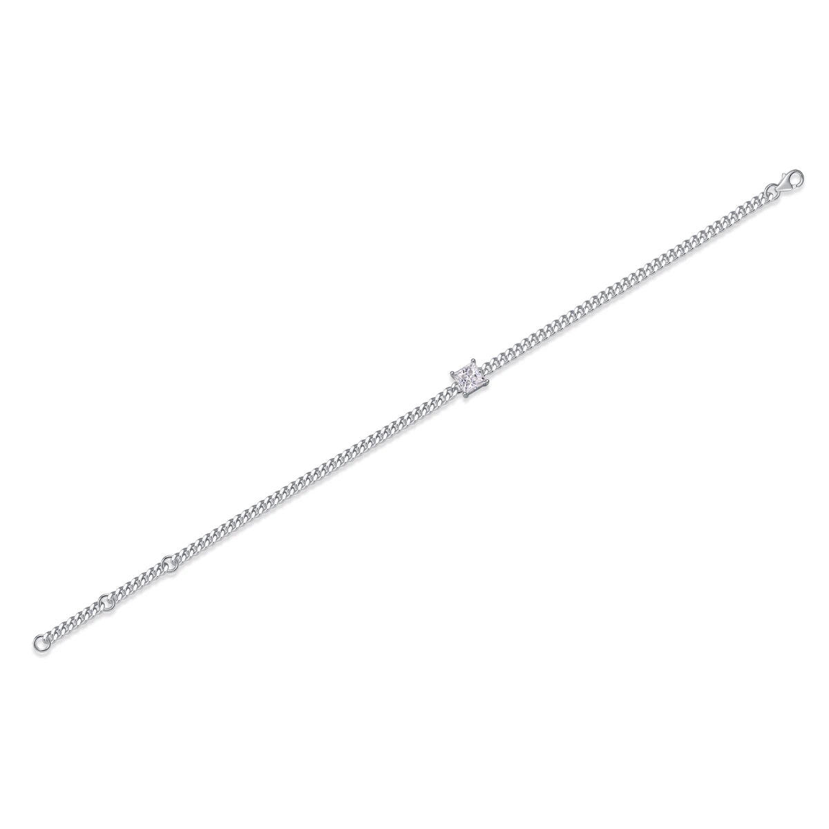 Moissanite Cuban Link Bracelet – Chic & Versatile