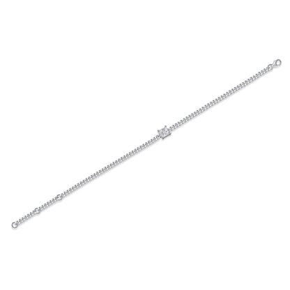 Moissanite Cuban Link Bracelet – Chic & Versatile