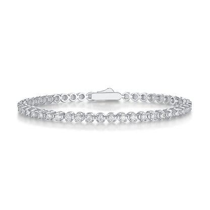 Moissanite Starry Sky Bracelet – Elegant & Sparkling. Length:16.5cm/6.5in