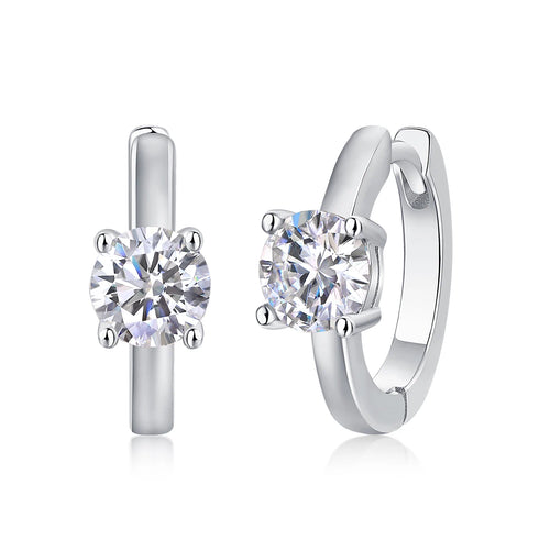 Moissanite Stud Earrings – Elegant Brilliance for Everyday