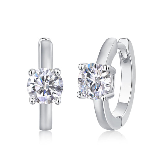 Moissanite Stud Earrings – Elegant Brilliance for Everyday