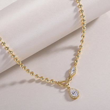 Twilight Orchid Moissanite Pendant – Elegant & Mysterious 1ct