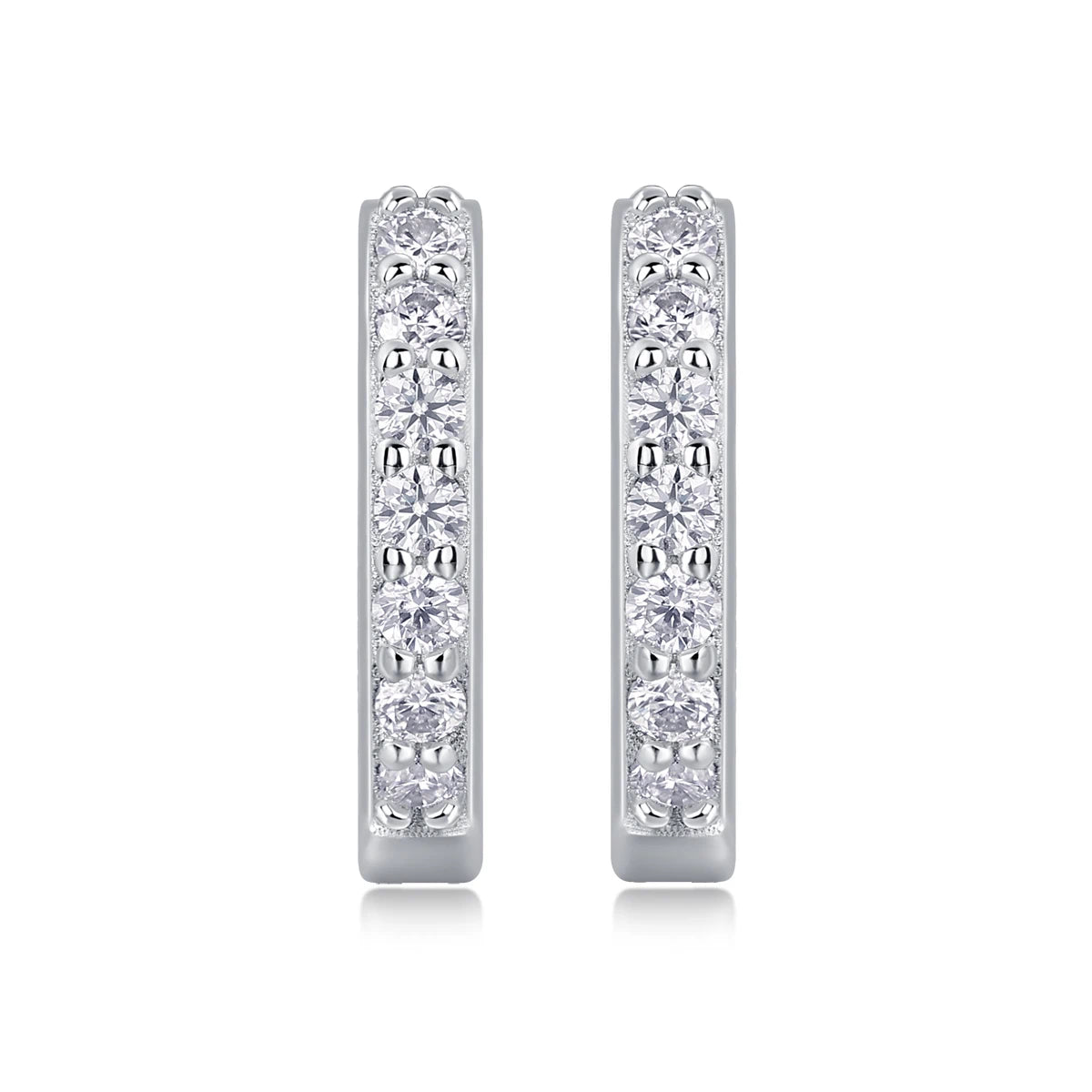 Dazzling Moissanite Stud Earrings – Chic & Comfortable