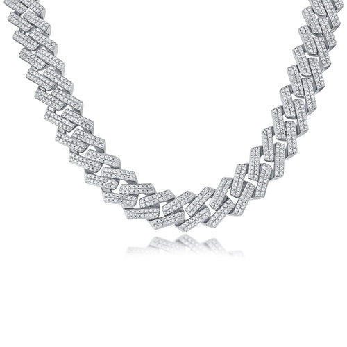 Moissanite Dragonbone Necklace – Infinite Loop Elegance